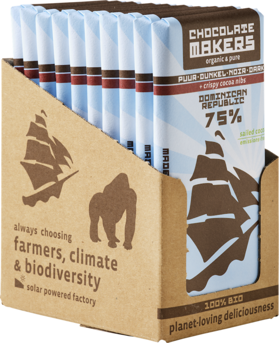 Chocolate Makers Bio Tres Hombres puur 75%